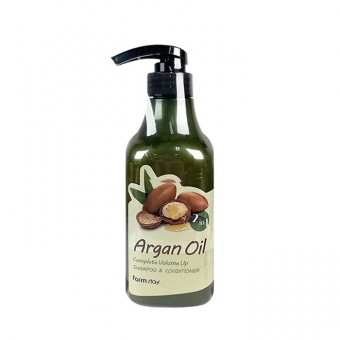 Farm Stay Argan Oil Complete Volume Up Shampoo & Conditioner - Шампунь - кондиционер с аргановым маслом
